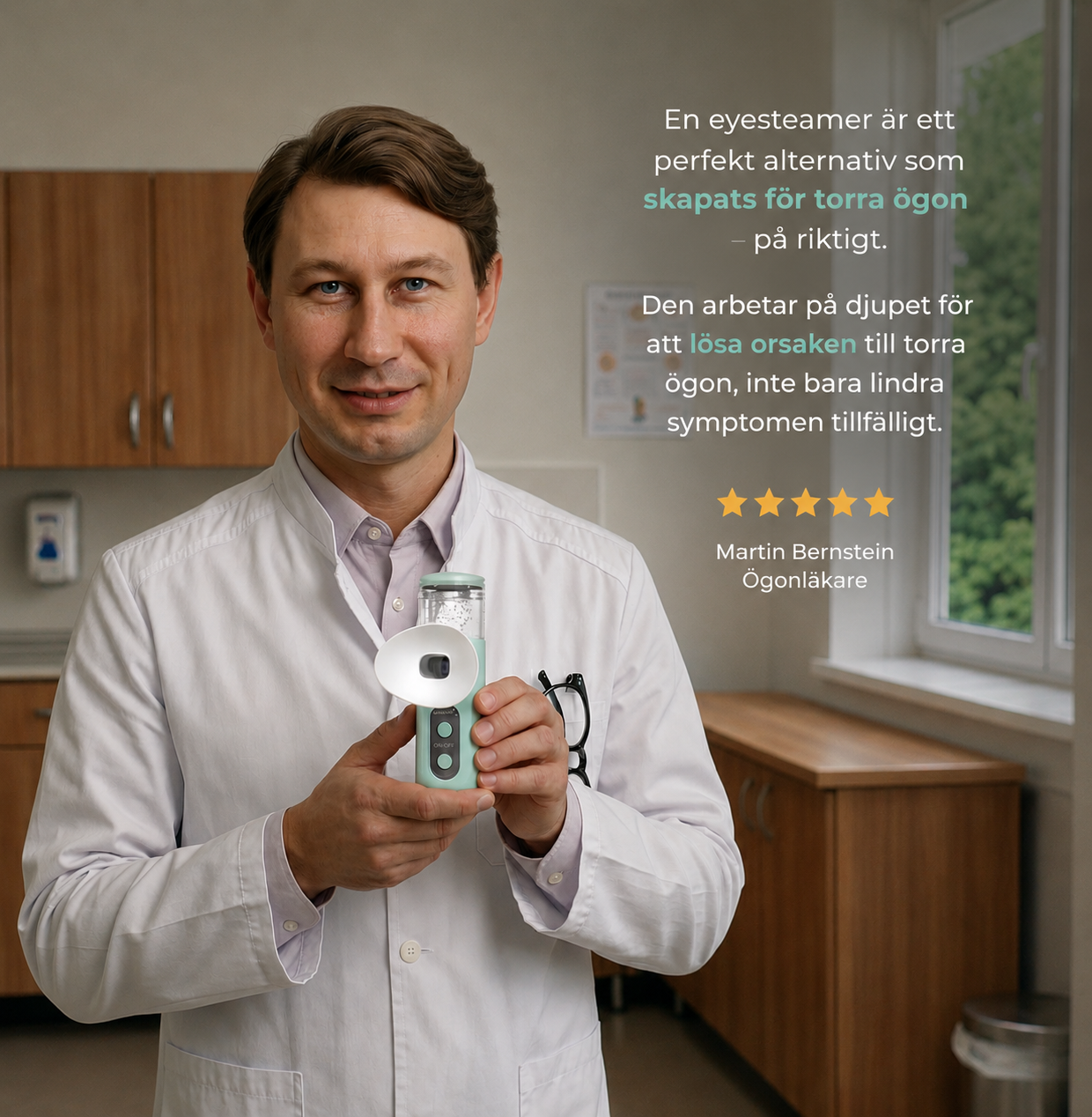 EyeRelief™ - Upplev friskare ögon utan ögondroppar